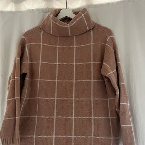 Cozy pink Turtleneck Sweater